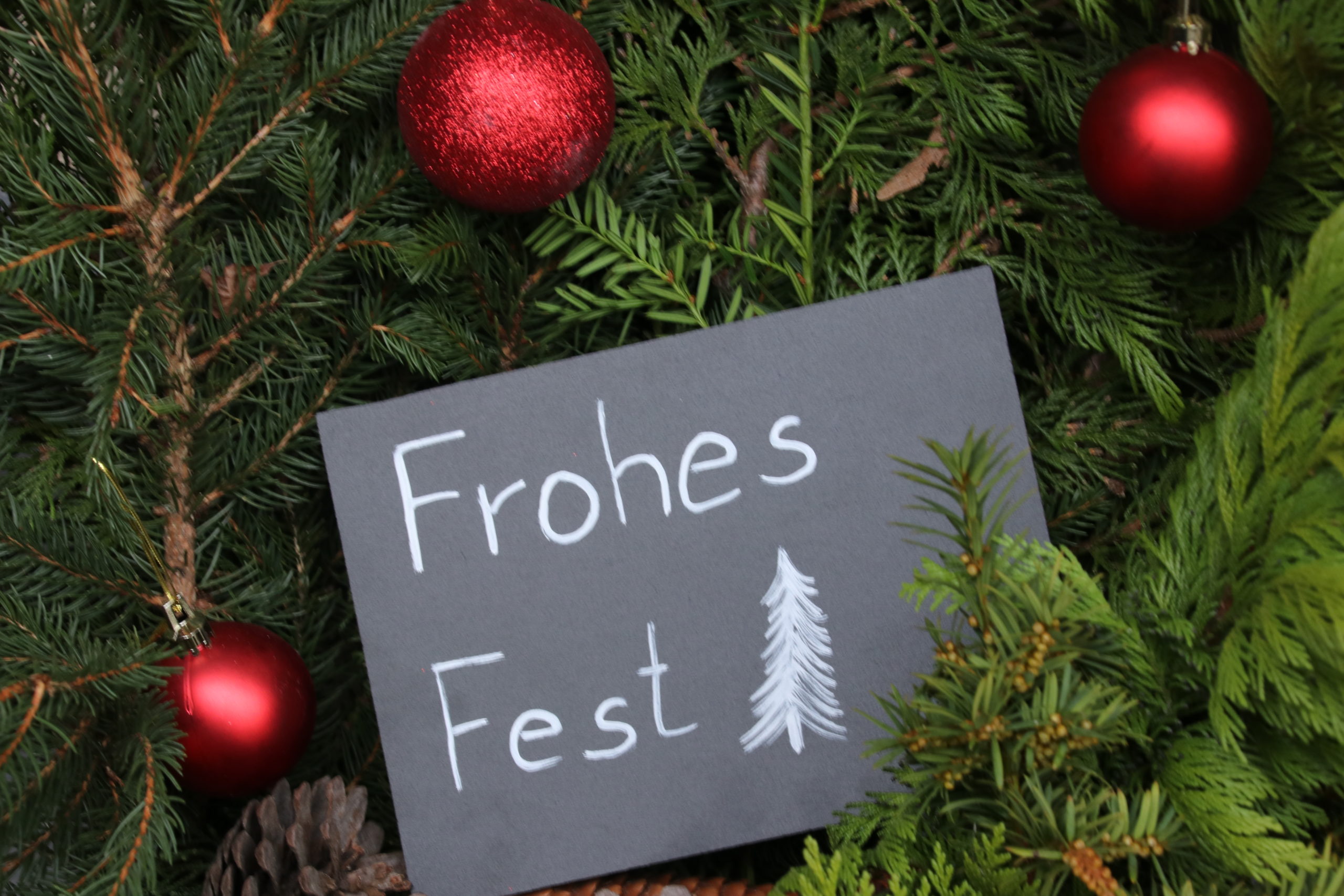 Frohe Festtage